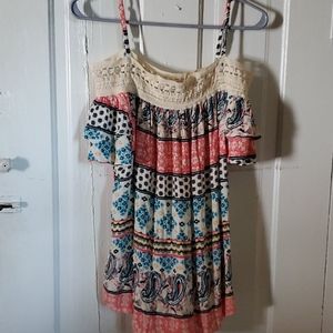 New Boundaries  off the shoulder blouses